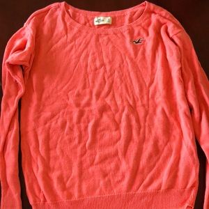 Coral Hollister Sweater